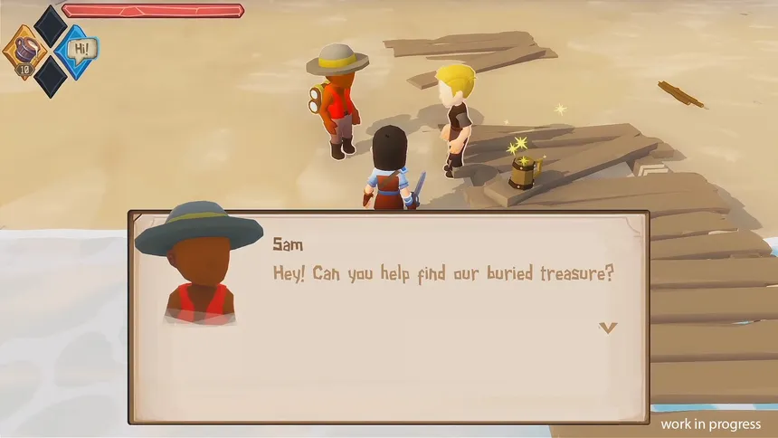 Скриншот 7 к игре Moon Split Island - Dungeon Adventure