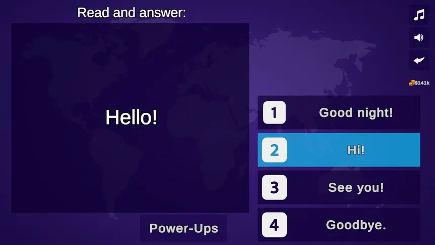 Скриншот 1 к игре Milliopoly - Language Quiz and Learning