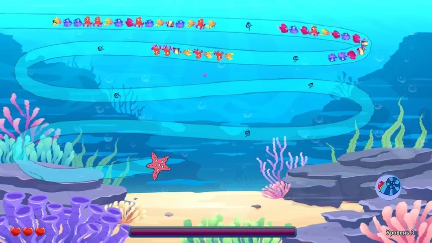 Скриншот 1 к игре Underwater battles