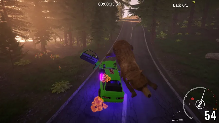 Скриншот 1 к игре Rally 9000