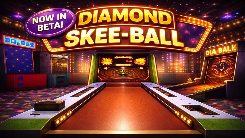 Скриншот 1 к игре Diamond Skeeball
