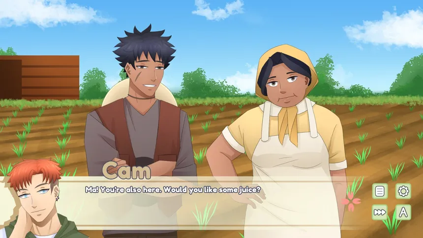 Скриншот 8 к игре Odd Guy Meets Odd Farmers - Comedy Boys Love (BL) Visual Novel