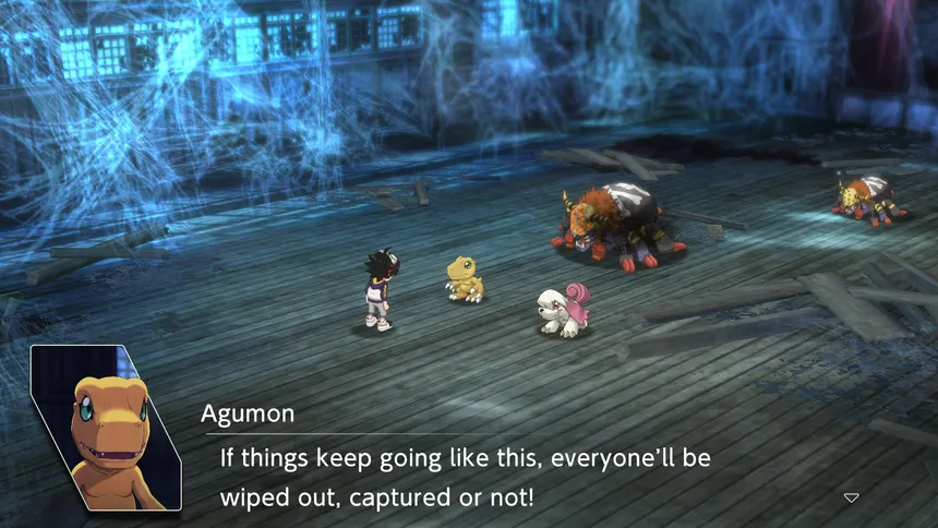 Скриншот 4 к игре Digimon Survive