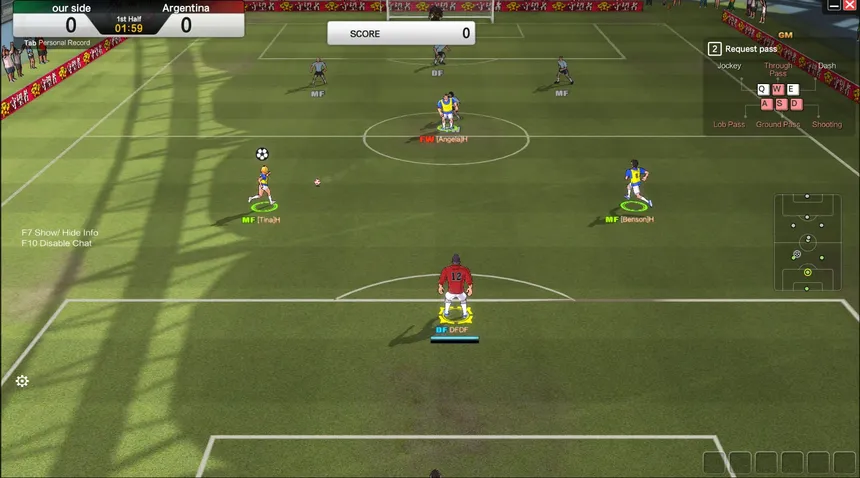 Скриншот 4 к игре FreestyleFootball R