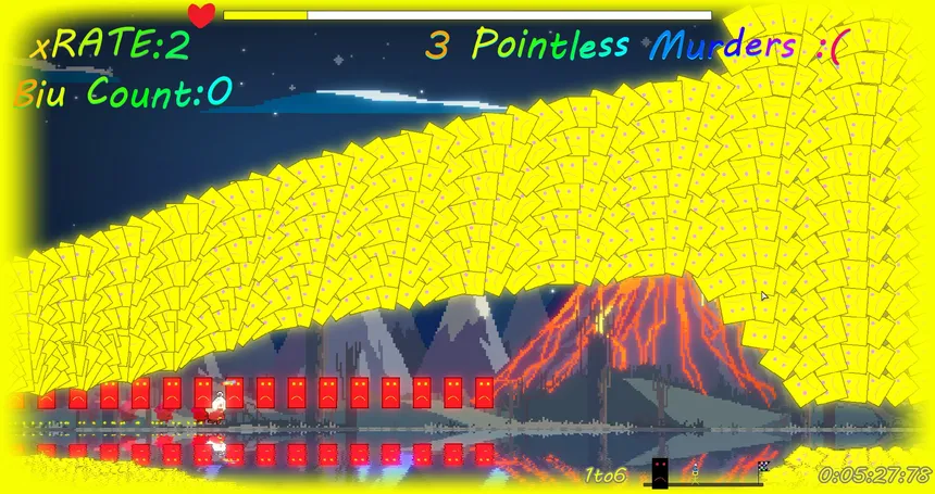 Скриншот 5 к игре A2C:Ayry seems to be playtesting a 2D runner shooter from Cci