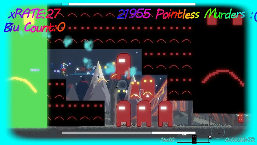 Скриншот 7 к игре A2C:Ayry seems to be playtesting a 2D runner shooter from Cci