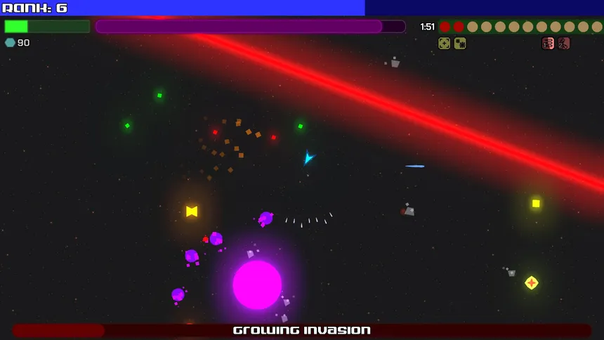 Скриншот 1 к игре Galaxy Survivors