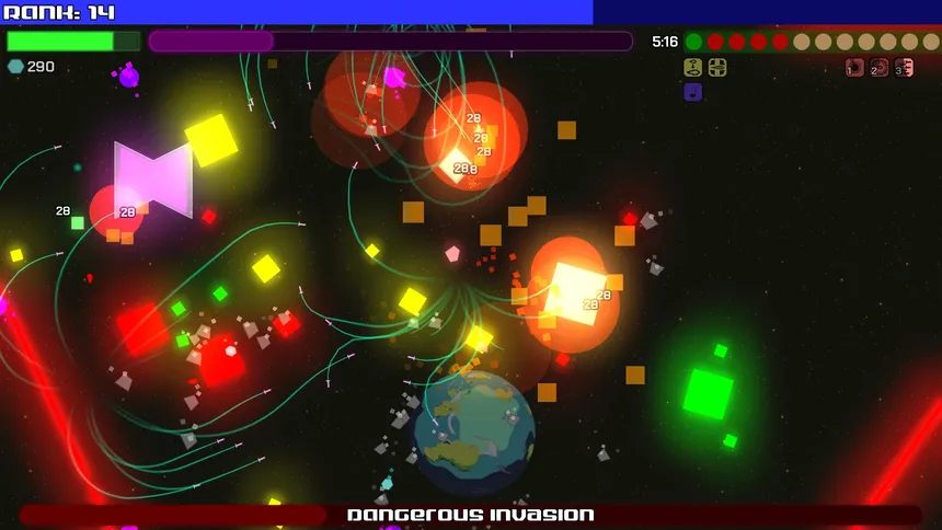 Скриншот 2 к игре Galaxy Survivors