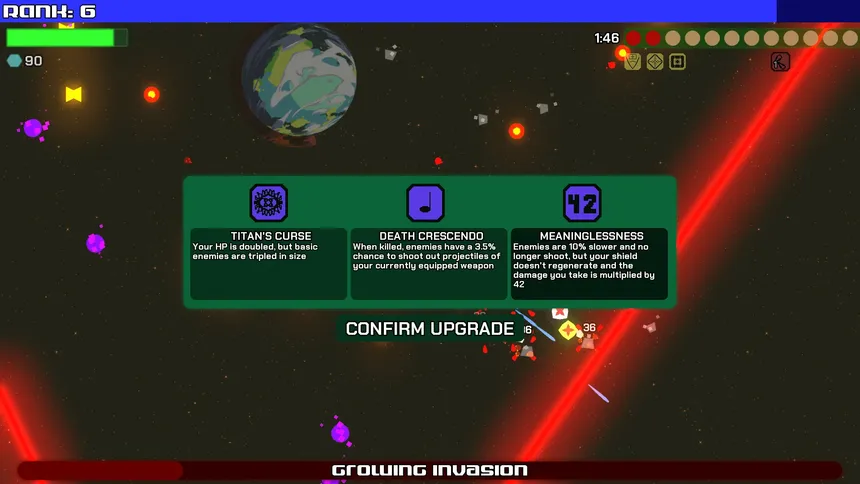 Скриншот 5 к игре Galaxy Survivors