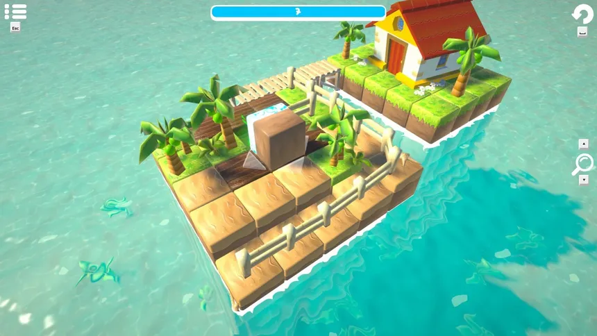 Скриншот 2 к игре Cube Farmer - Puzzle