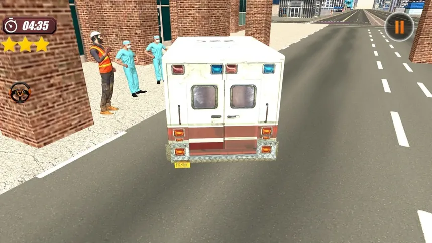 Скриншот 4 к игре Ambulance Chauffeur Simulator