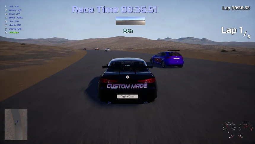 Скриншот 5 к игре OverTheSpeedLimit