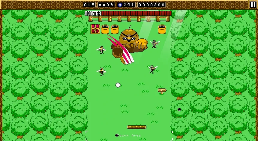 Скриншот 1 к игре Monster Breakout