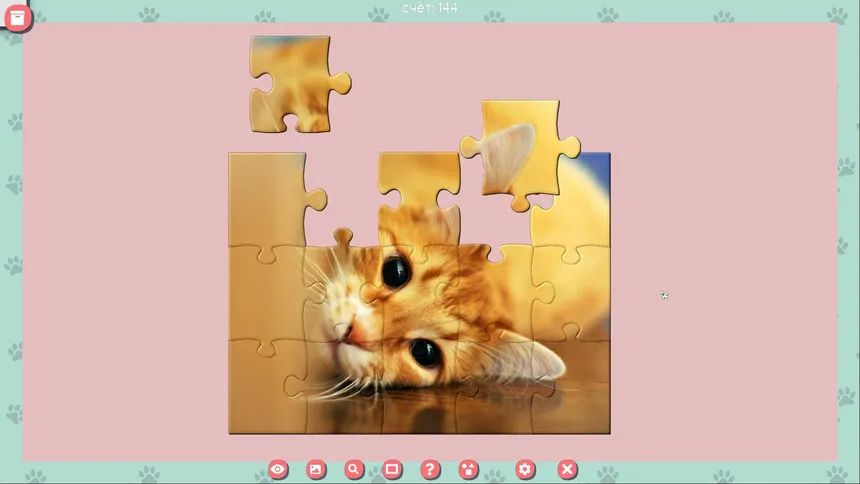 Скриншот 1 к игре 1001 Jigsaw. Cute Cats 2