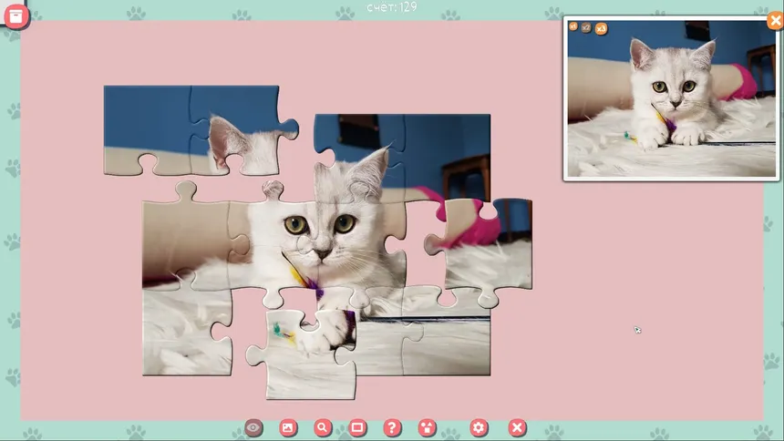 Скриншот 3 к игре 1001 Jigsaw. Cute Cats 2