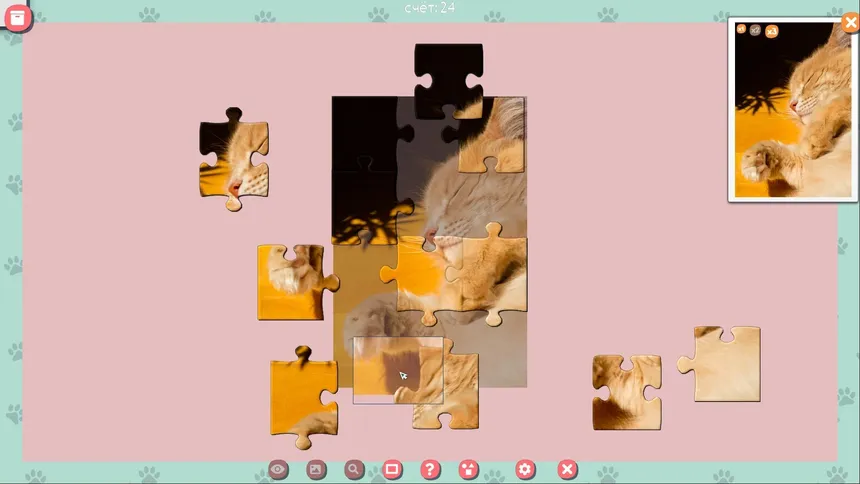 Скриншот 5 к игре 1001 Jigsaw. Cute Cats 2