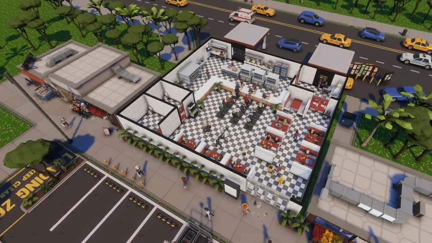Скриншот 1 к игре Mega Fast Food: A Fast Food Simulator Game
