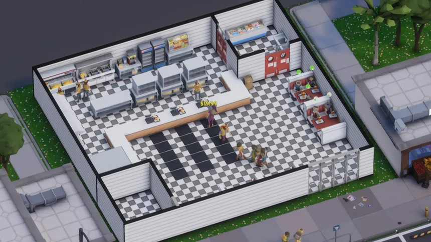 Скриншот 4 к игре Mega Fast Food: A Fast Food Simulator Game