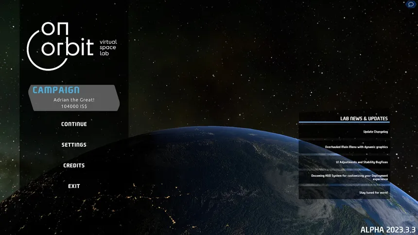 Скриншот 1 к игре OnOrbit - Virtual Space Lab