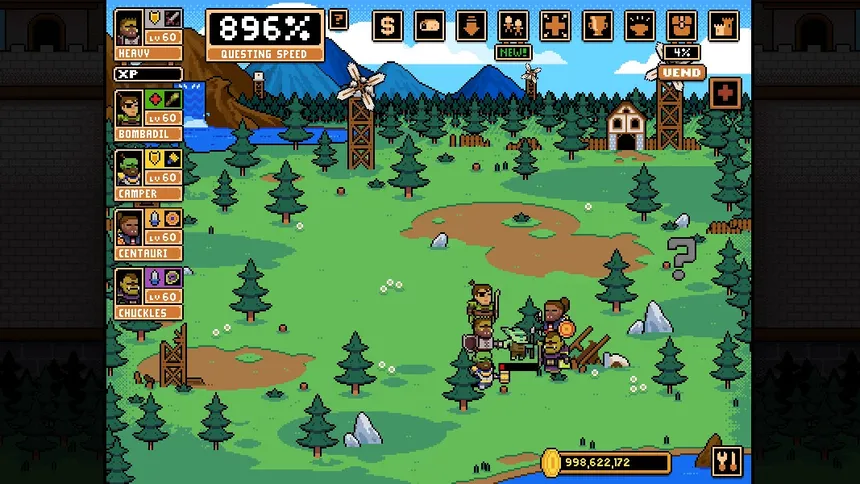 Скриншот 1 к игре World of Talesworth: Idle MMO Simulator