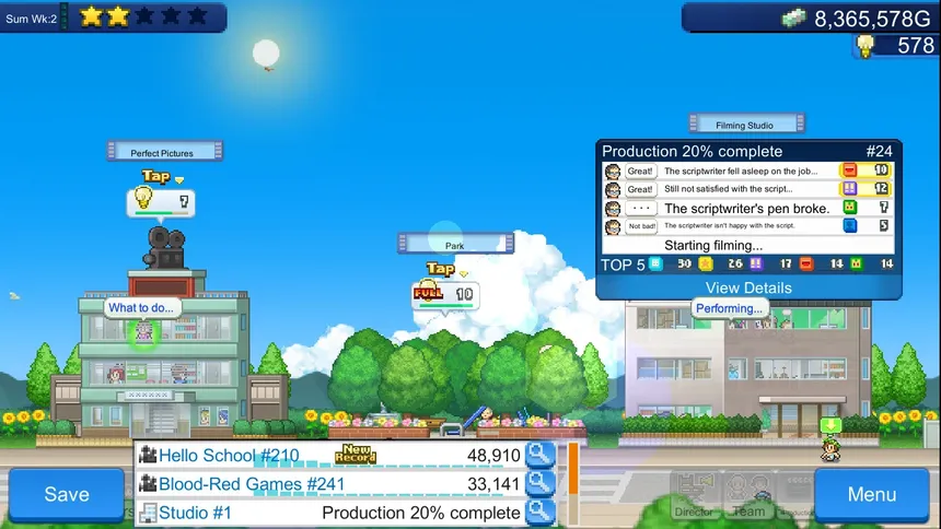 Скриншот 1 к игре Silver Screen Story