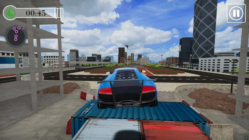 Скриншот 2 к игре Coins Collector Sport Car
