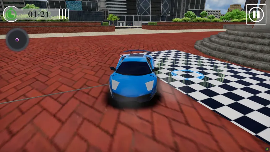 Скриншот 3 к игре Coins Collector Sport Car