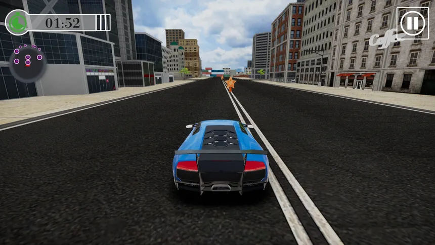 Скриншот 4 к игре Coins Collector Sport Car