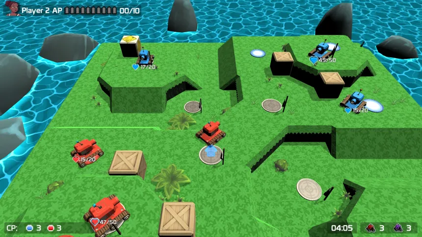Скриншот 4 к игре Tank Top Tactics