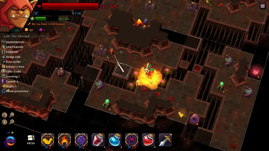 Скриншот 4 к игре Desktop Dungeons: Rewind