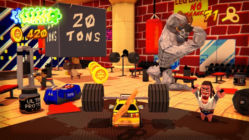 Скриншот 2 к игре Yellow Taxi Goes Vroom