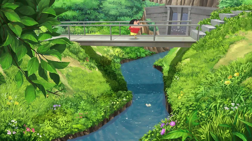Скриншот 2 к игре Shin chan: Me and the Professor on Summer Vacation The Endless Seven-Day Journey