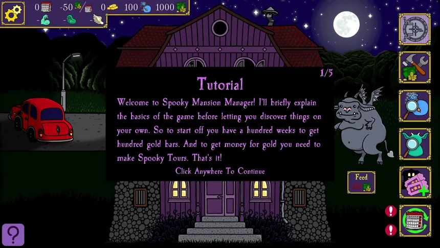 Скриншот 1 к игре Spooky Mansion Manager