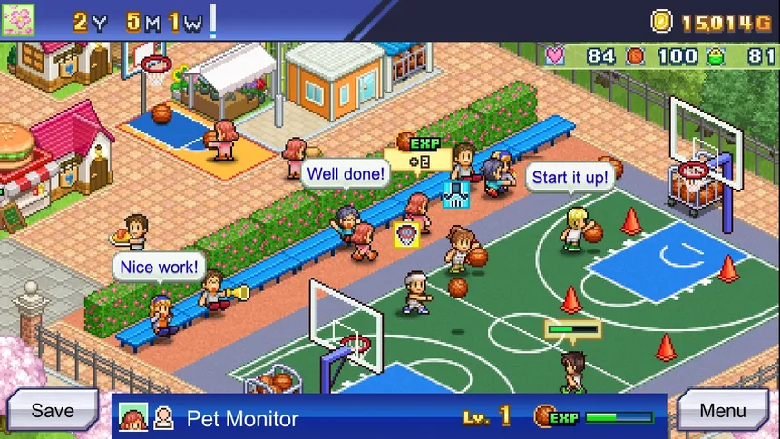 Скриншот 1 к игре Basketball Club Story