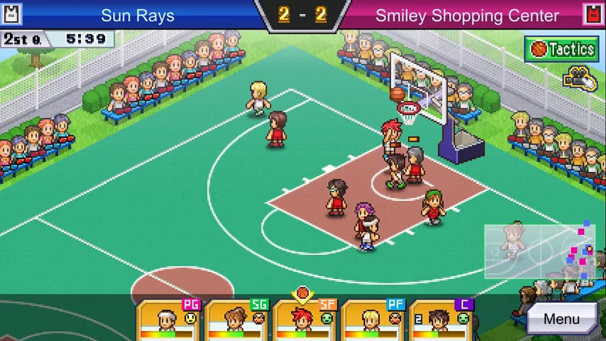 Скриншот 3 к игре Basketball Club Story