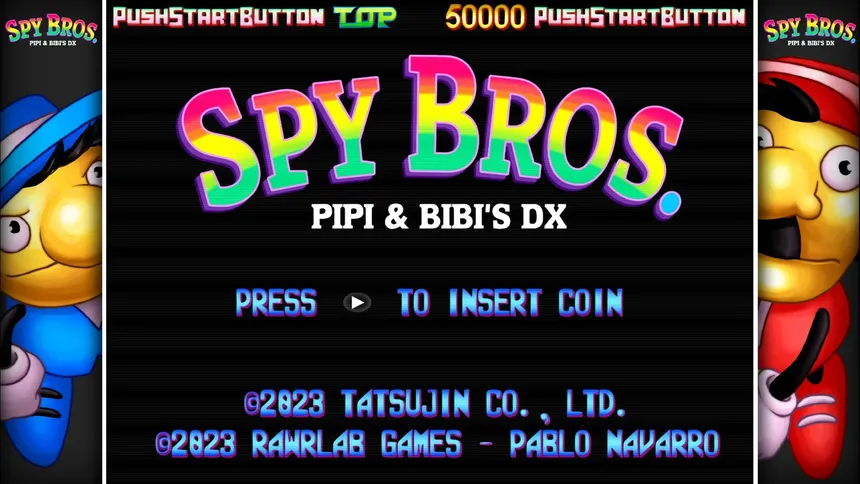 Скриншот 1 к игре Spy Bros. (Pipi & Bibi's DX)