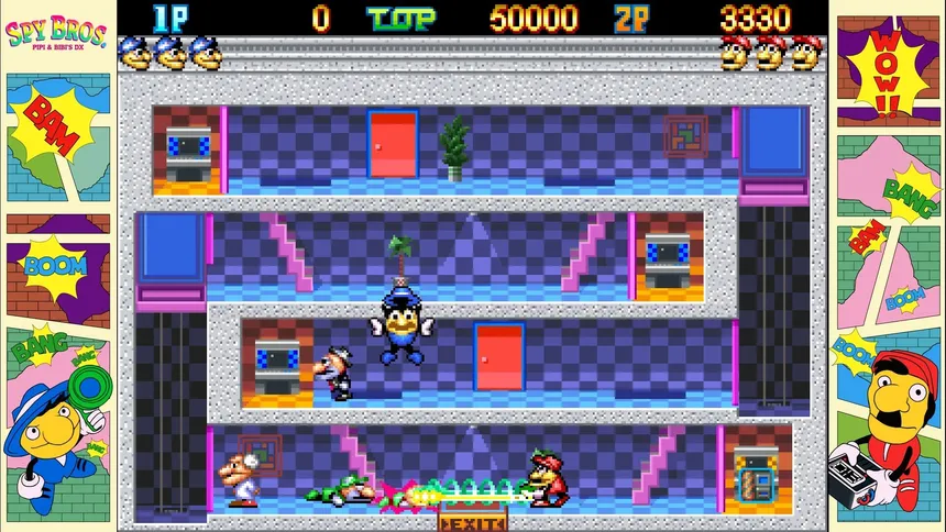 Скриншот 3 к игре Spy Bros. (Pipi & Bibi's DX)