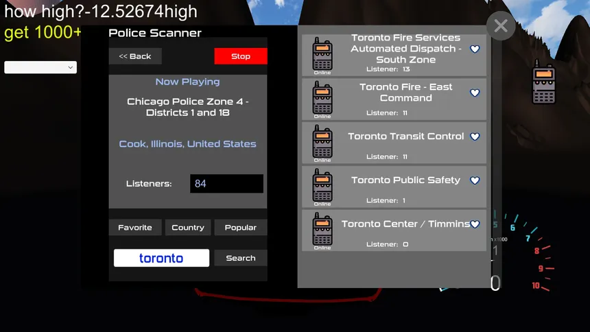 Скриншот 5 к игре Police Scanner Radio - Real Live Audio - Happening Now!