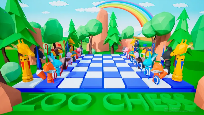 Скриншот 1 к игре Zoo Chess