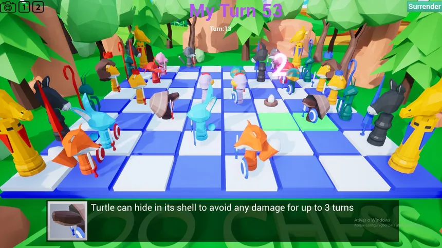 Скриншот 2 к игре Zoo Chess
