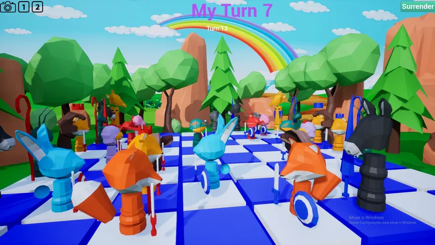 Скриншот 3 к игре Zoo Chess