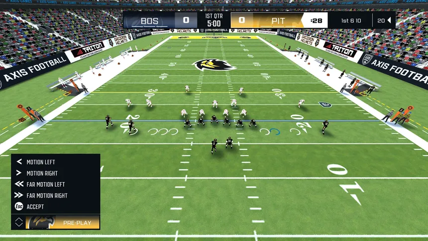 Скриншот 1 к игре Axis Football 2023