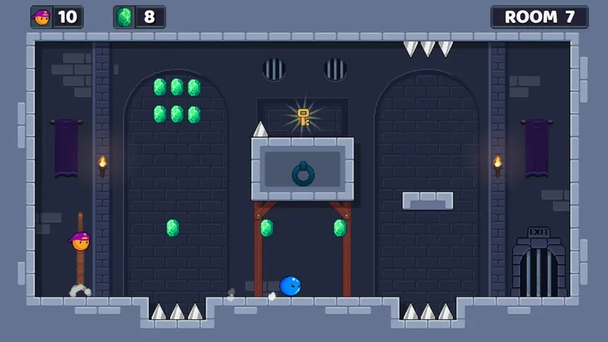 Скриншот 1 к игре Kid Ball Adventure