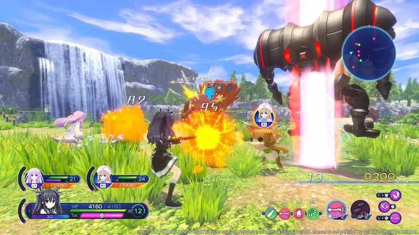Скриншот 2 к игре Neptunia: Sisters VS Sisters