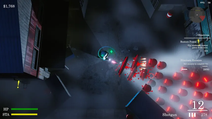 Скриншот 5 к игре Top Down Zombies