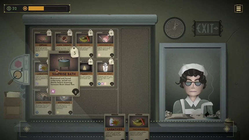 Скриншот 3 к игре Sanatorium - A Mental Asylum Simulator