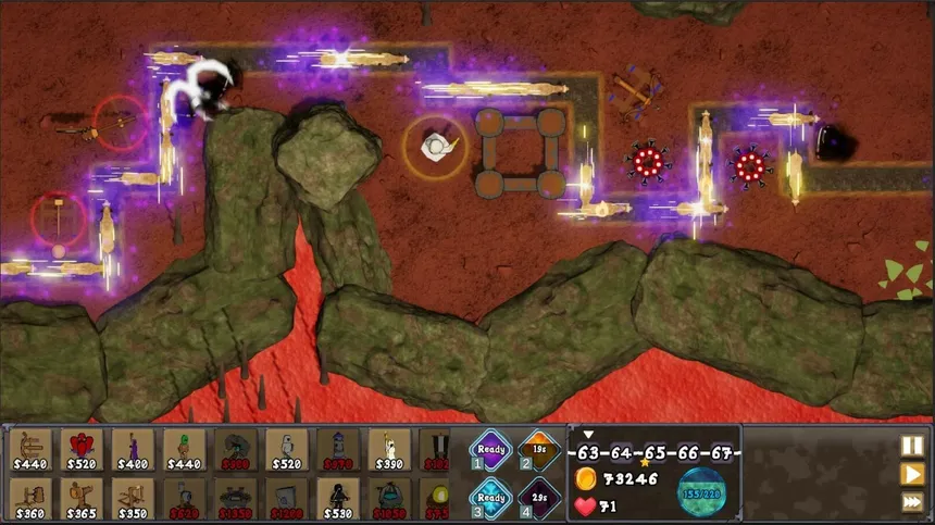 Скриншот 2 к игре Knights vs Nature