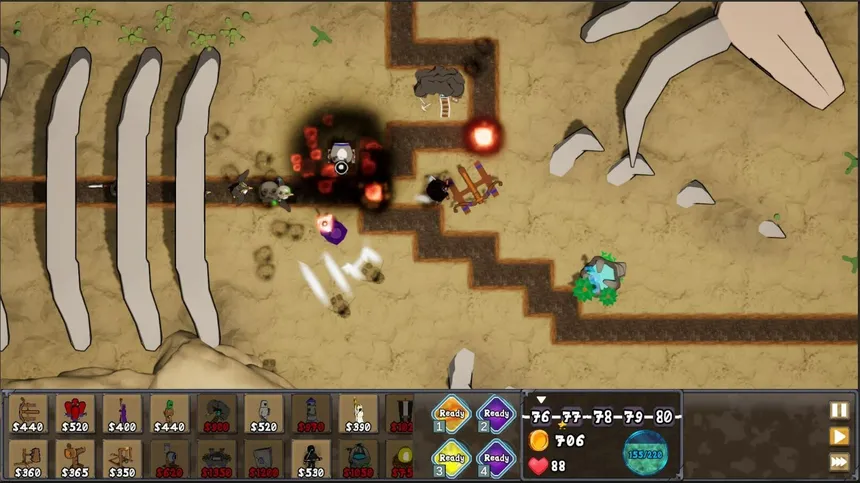 Скриншот 4 к игре Knights vs Nature
