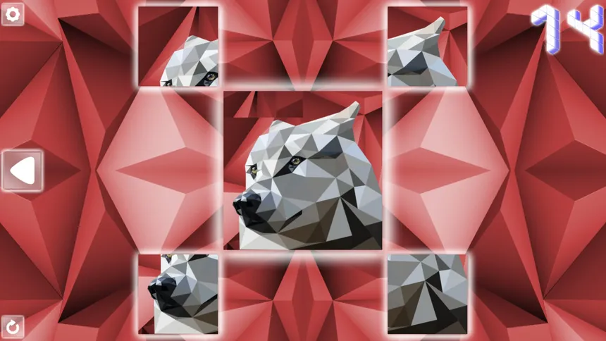 Скриншот 2 к игре Poly Puzzle: Predators