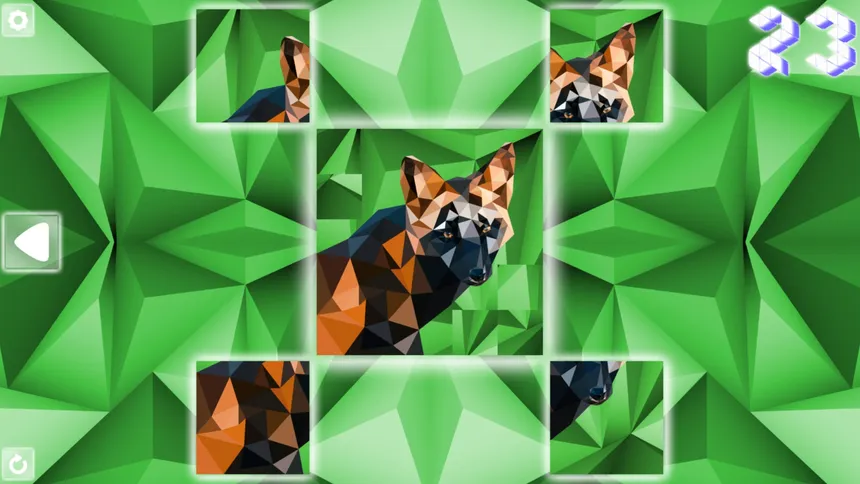 Скриншот 3 к игре Poly Puzzle: Predators